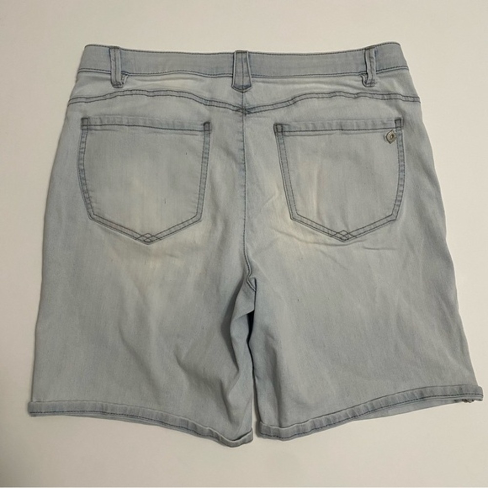 Democracy Absolution Stretch Waist Light Wash Den… - image 7